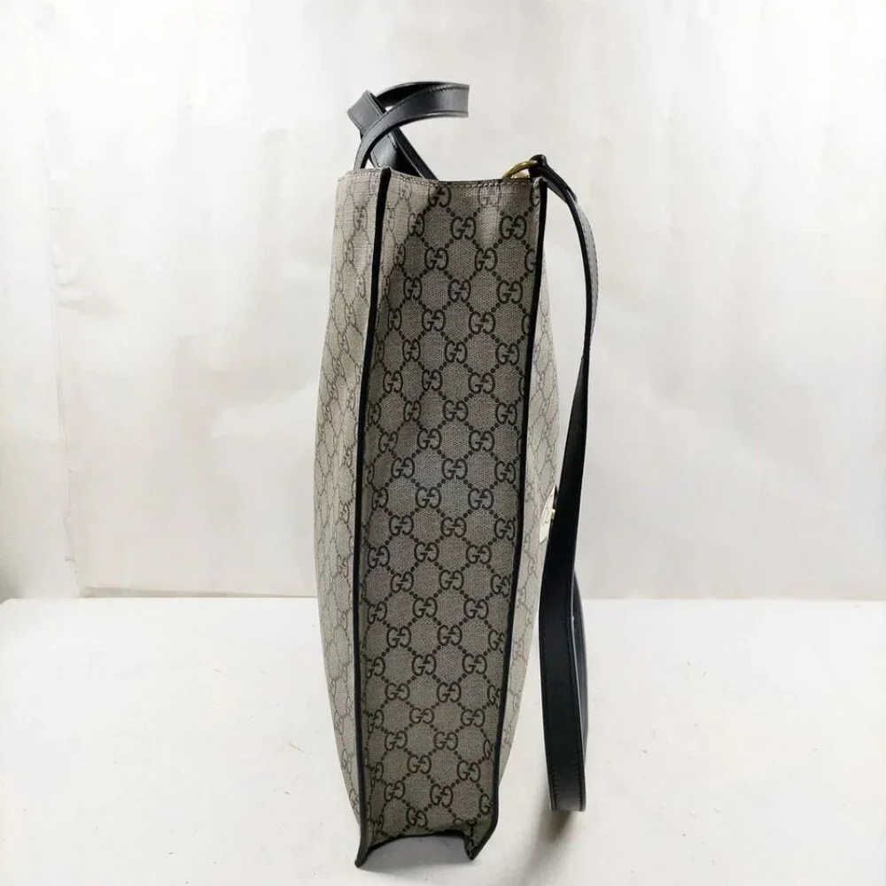 Gucci Hand Bag Brown PVC 749-052925 - Picture 3 of 13